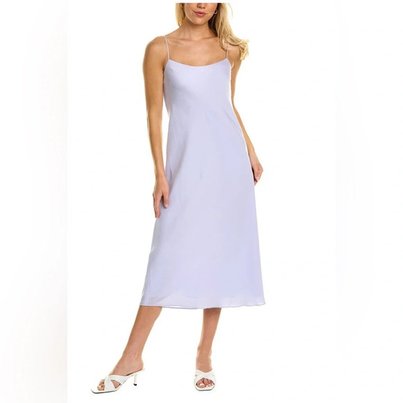 Vince Layered Cami Midi Dress size XS in Lilac purple - Picture 1 of 10
